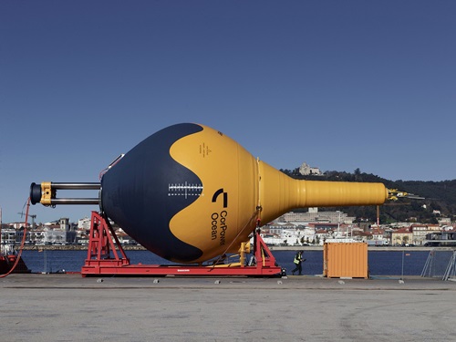 CorPower in dock