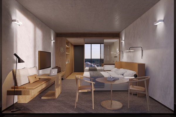 Artist impressions short stay view 2