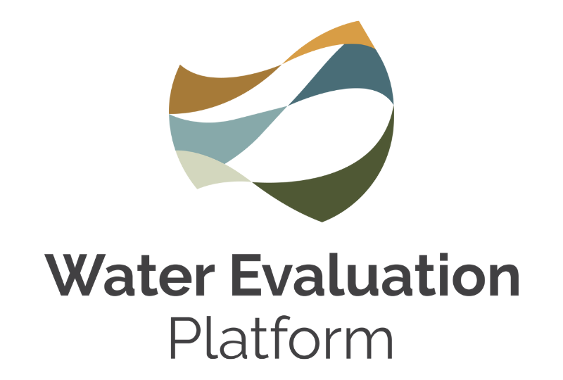 a logo of the Water Evaluation Platform
