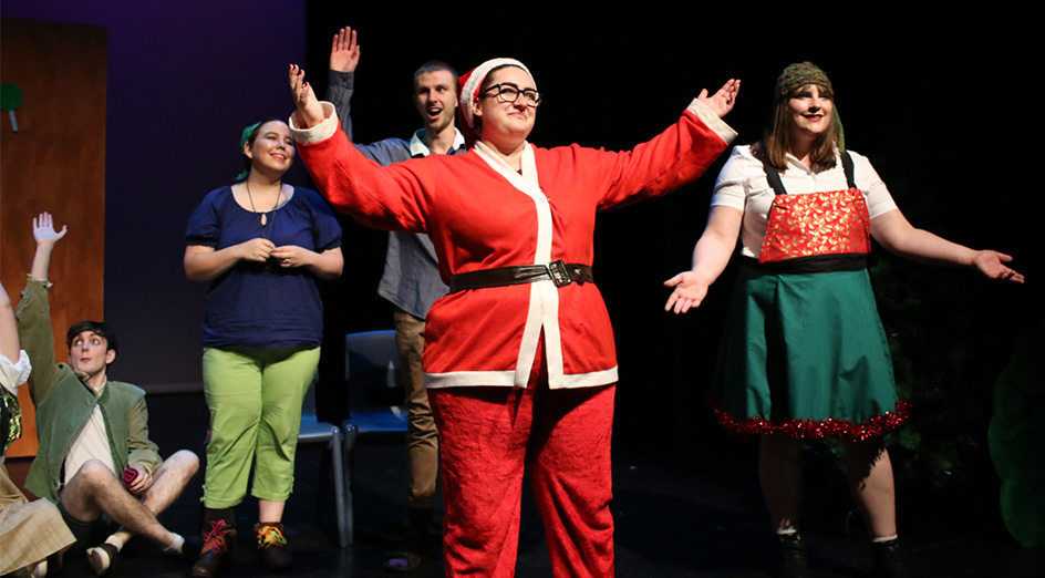 UWA Pantomime Society during a performance