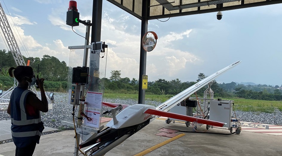 Zipline's operations in Ghana