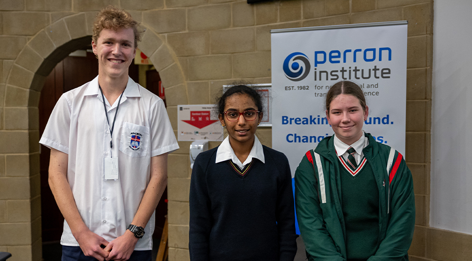 Samuel Richards, Ishika Balram and Matilda Skerman