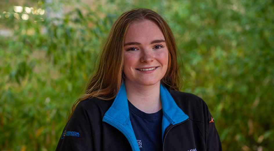 Master's student Eloise Moore