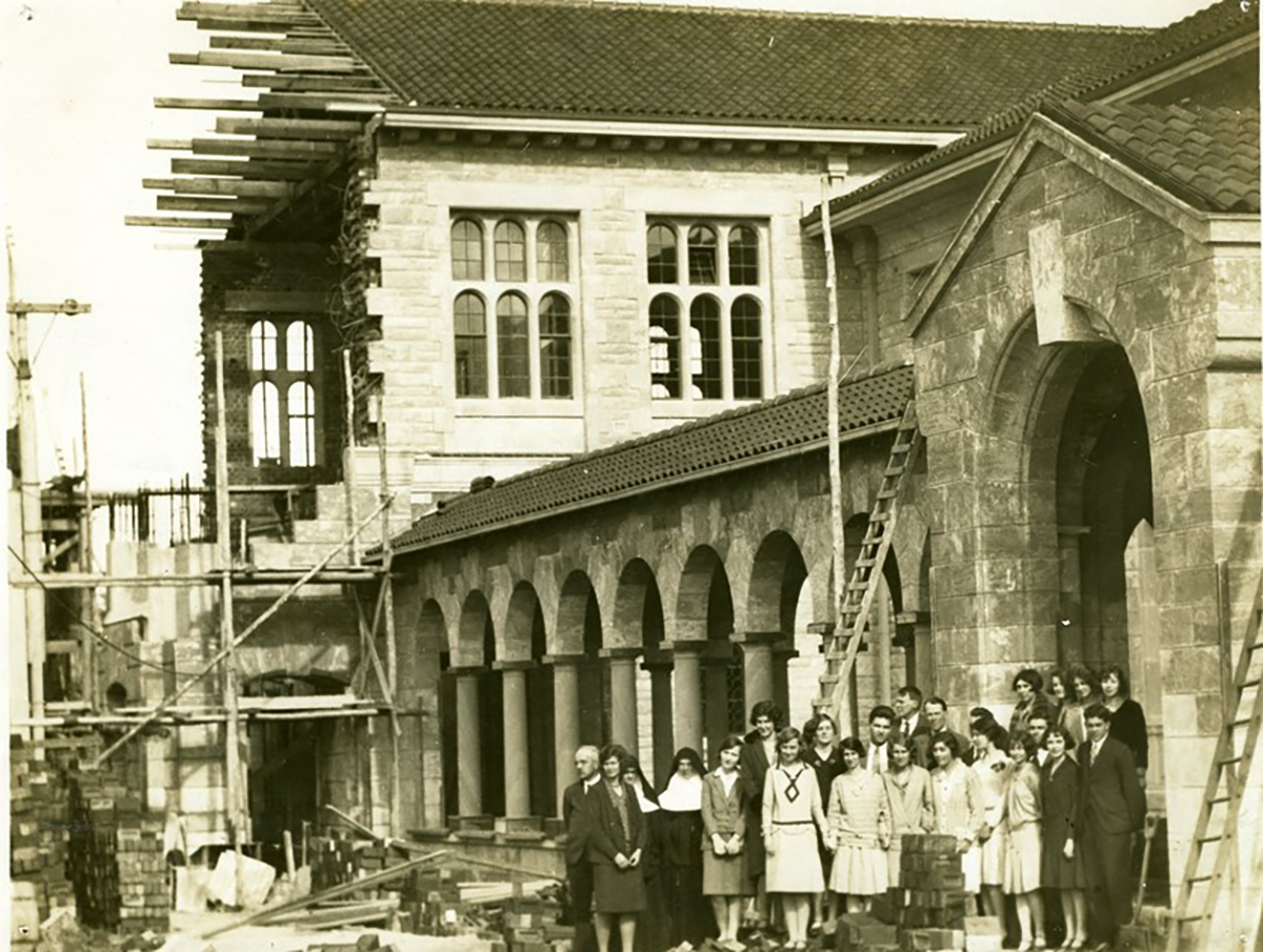 Hackett Foundation building under construction