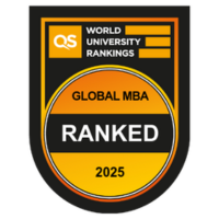 Image of the QS Global ranking for 2025 logo